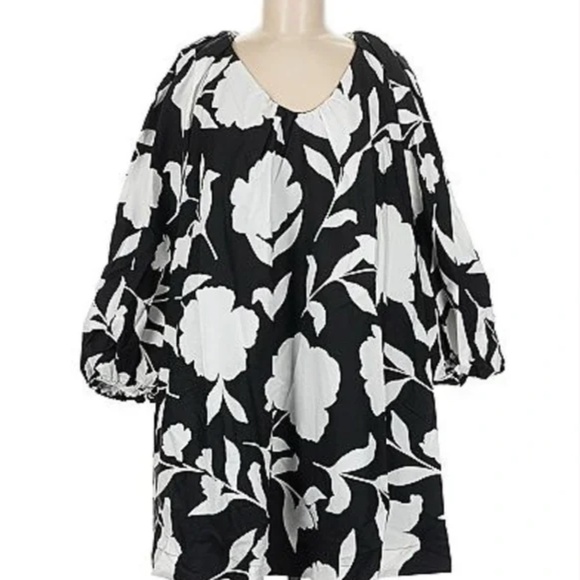 NEW Kate Spade for Target Rose Poplin floral dress, Medium - Picture 2 of 6